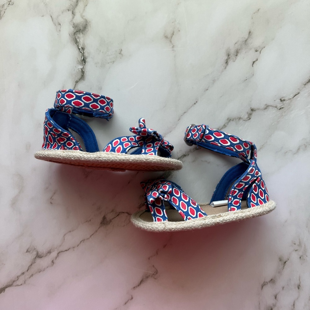Baby Girl’s Patriotic Sandals